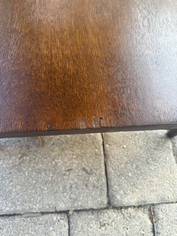 Refinished 1955 Walnut Lane Altavista Mid-Century Modern 3-Piece Table Set