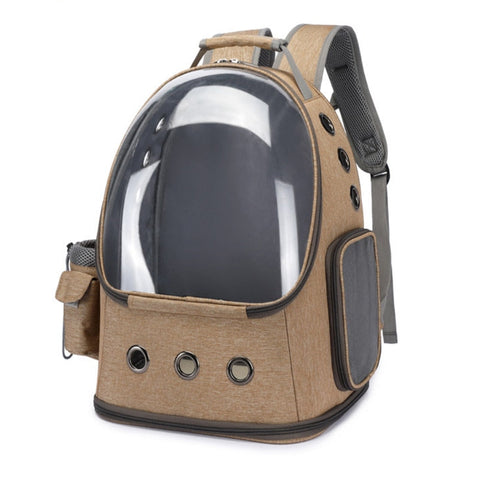 Cat Carrier Space Capsule Backpack – Travel in Comfort & Style with Your Feline Friend