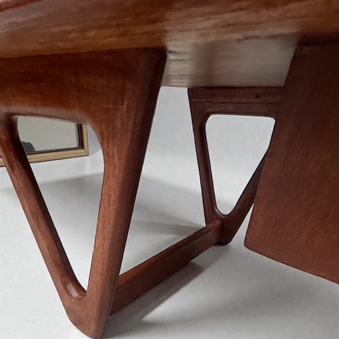Refinished 1961 Lane Perception Coffee Table – Warren Church Design, MCM Walnut