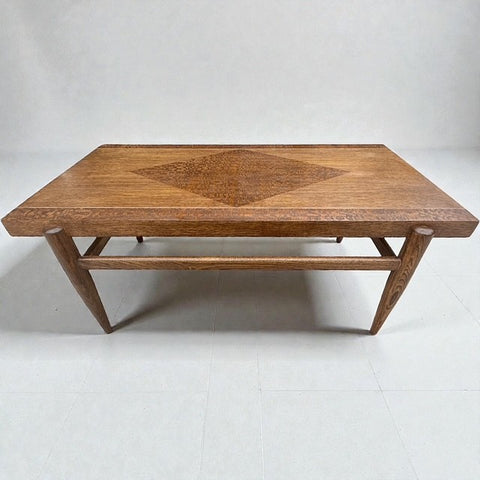 Refinished 1955 Walnut Lane Altavista Mid-Century Modern 3-Piece Table Set