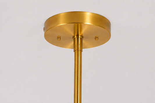 Modern Gold Chandelier 9 Light Glass Globe Magic Bean Molecular Ceiling Fixture 43"