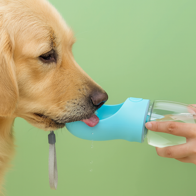 2-in-1 Portable Pet Water Bottle & Food Dispenser – Hydration & Snacks On-the-Go
