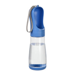 2-in-1 Portable Dog/Cat Water & Food Bottle – Leakproof Travel Dispenser