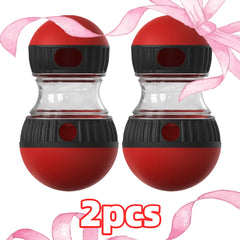 Interactive Dog Treat Dispenser Toy – Adjustable Slow Feeder Puzzle Ball for Training & Play