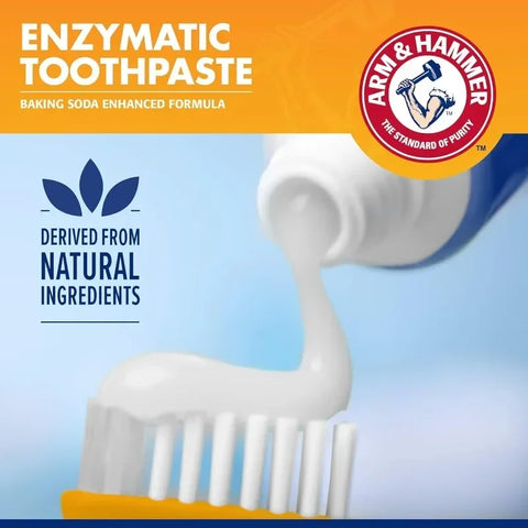 Dog Dental Care Kit – Toothbrush & Natural Banana-Flavored Toothpaste, Reduces Plaque & Tartar