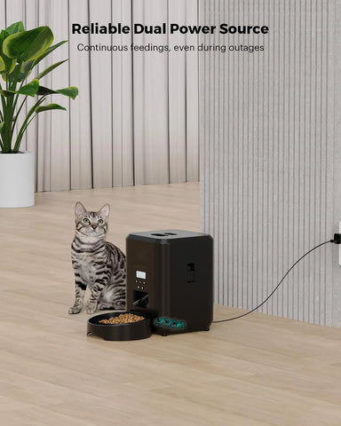 Smart Cat/Dog Automatic  Feeder Dispenser Smart App Controlled