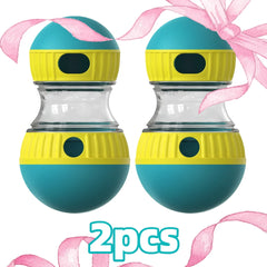 Interactive Dog Treat Dispenser Toy – Adjustable Slow Feeder Puzzle Ball for Training & Play