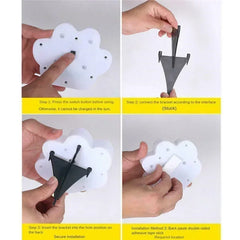 Adorable Paw-Print Solar Lights – Auto On/Off, Waterproof & Multiple Color Options