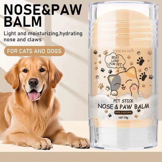Moisturizing Nose & Paw Balm – Aloe Vera, Orange Extract & Shea Butter Protector Cream for Dogs & Cats (45g)