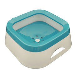 Anti-Splash Pet Water Bowl – 1L Large Capacity No-Spill Drinking Bowl for Dogs & Cats