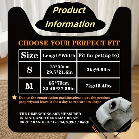 3-in-1 Cat Tunnel Bed – Interactive Play Mat, Hideaway Nest & Sleeping Cave for Small to Medium Cats