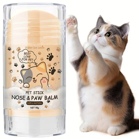 Moisturizing Nose & Paw Balm – Aloe Vera, Orange Extract & Shea Butter Protector Cream for Dogs & Cats (45g)