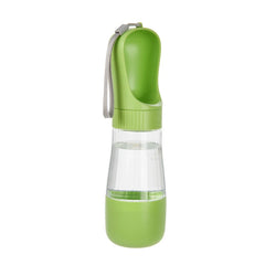 2-in-1 Portable Dog/Cat Water & Food Bottle – Leakproof Travel Dispenser