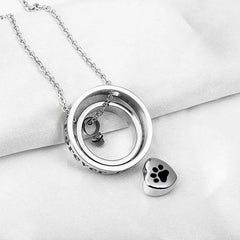 Heart Urn Pet Cremation Necklacele