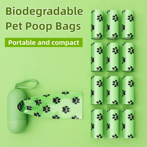 Biodegradable Pet Poop Bags – Eco-Friendly Cleanup for Conscious Pet Owners