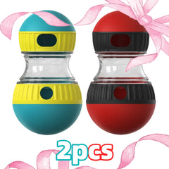 Interactive Dog Treat Dispenser Toy – Adjustable Slow Feeder Puzzle Ball for Training & Play
