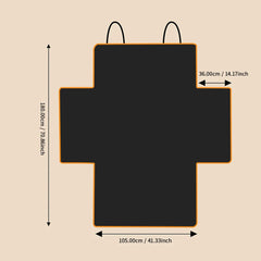 SUV Cargo Liner – Waterproof Trunk Seat Cover for Back Cargo Area, Universal Fit  Item Description: