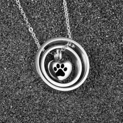 Heart Urn Pet Cremation Necklacele