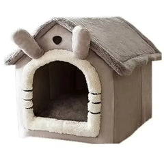 Cozy Cat & Dog House Bed – Perfect for Small to Medium Pets