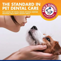 Dog Dental Care Kit – Toothbrush & Natural Banana-Flavored Toothpaste, Reduces Plaque & Tartar