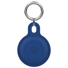 Silicone AirTag Case with Keychain – Protective Cover for AirTag, Pet Collars, Keys & Bags