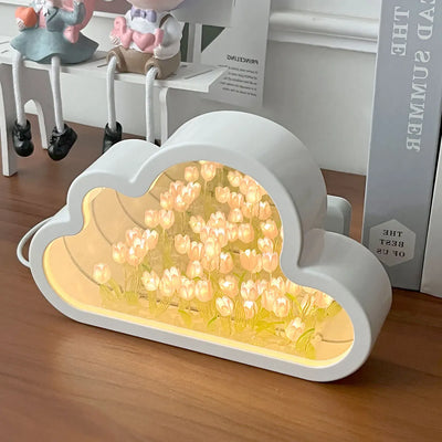 Tulip Sea Lamp – Soft Floral Glow for a Calming Space