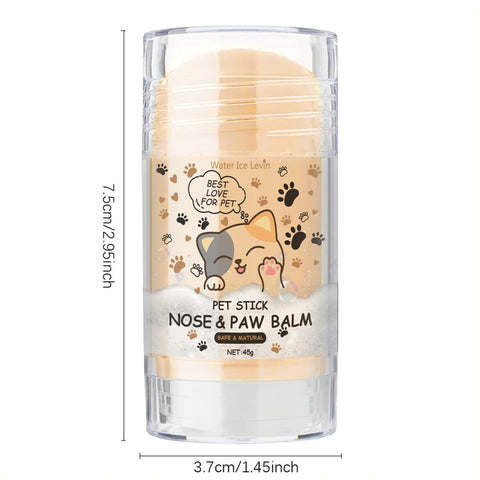 Moisturizing Nose & Paw Balm – Aloe Vera, Orange Extract & Shea Butter Protector Cream for Dogs & Cats (45g)