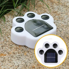 Adorable Paw-Print Solar Lights – Auto On/Off, Waterproof & Multiple Color Options