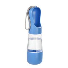 2-in-1 Portable Dog/Cat Water & Food Bottle – Leakproof Travel Dispenser