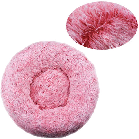 Soft & Cozy Plush Pet Bed – The Ultimate Snuggly Retreat for Dogs & Cats