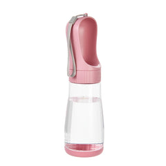 2-in-1 Portable Dog/Cat Water & Food Bottle – Leakproof Travel Dispenser
