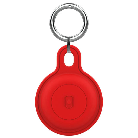 Silicone AirTag Case with Keychain – Protective Cover for AirTag, Pet Collars, Keys & Bags