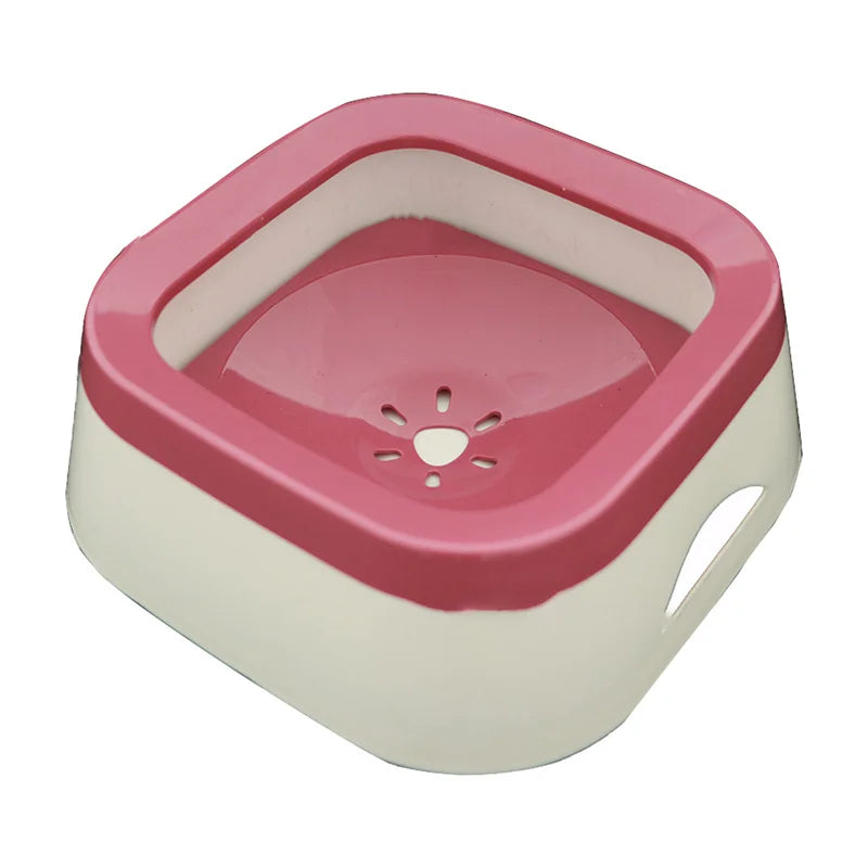 Anti-Splash Pet Water Bowl – 1L Large Capacity No-Spill Drinking Bowl for Dogs & Cats