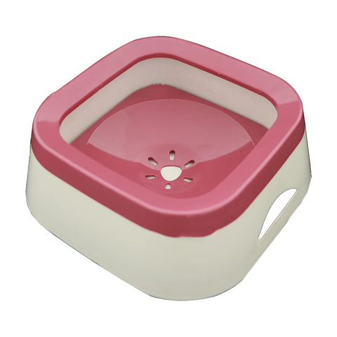 Anti-Splash Pet Water Bowl – 1L Large Capacity No-Spill Drinking Bowl for Dogs & Cats