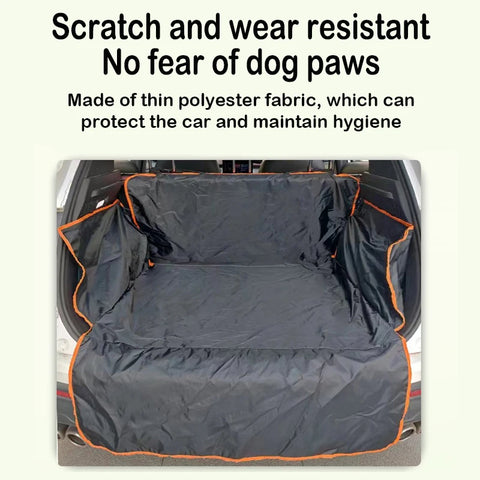 SUV Cargo Liner – Waterproof Trunk Seat Cover for Back Cargo Area, Universal Fit  Item Description: