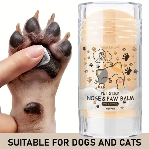 Moisturizing Nose & Paw Balm – Aloe Vera, Orange Extract & Shea Butter Protector Cream for Dogs & Cats (45g)
