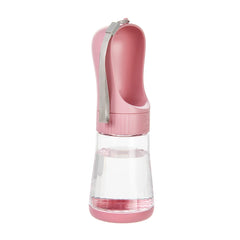 2-in-1 Portable Dog/Cat Water & Food Bottle – Leakproof Travel Dispenser