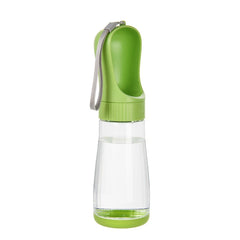 2-in-1 Portable Dog/Cat Water & Food Bottle – Leakproof Travel Dispenser