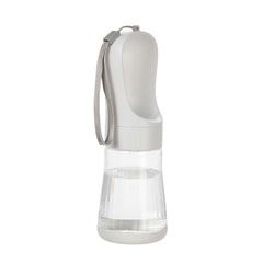 2-in-1 Portable Dog/Cat Water & Food Bottle – Leakproof Travel Dispenser