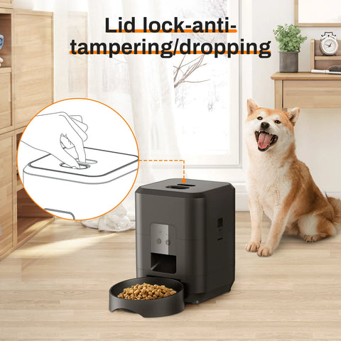 Smart Cat/Dog Automatic  Feeder Dispenser Smart App Controlled