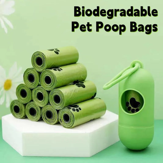 Biodegradable Pet Poop Bags – Eco-Friendly Cleanup for Conscious Pet Owners