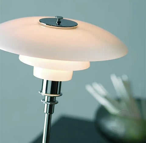 Art Deco Table Lamp Inspired by Paul Hemingsen's PH-3 1/2-2 1/2 Design in 1924