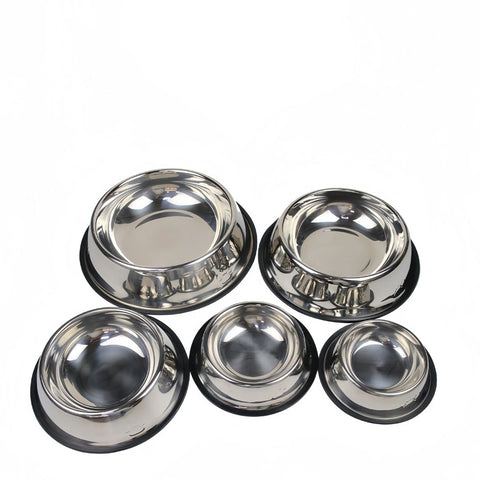 Stainless Steel Pet Feeding Bowl – Available in 5 Sizes