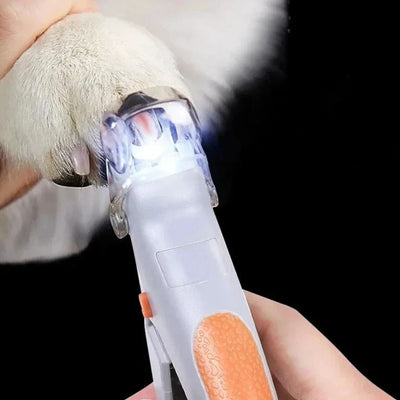 Professional LED Pet Nail Clipper Scissors – Safe, Easy, and Stress-Free Grooming