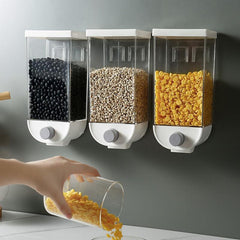 Wall-Mounted Multi-Grain Jars