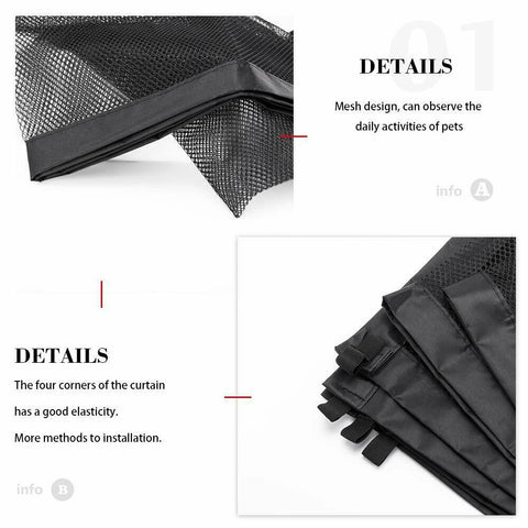 Foldable Pet Safety Gate – Portable, Stylish Protection for Your Pets