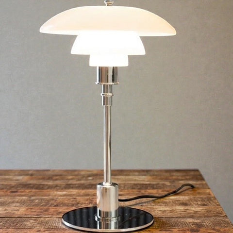 Art Deco Table Lamp Inspired by Paul Hemingsen's PH-3 1/2-2 1/2 Design in 1924