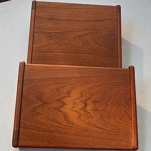 Danish MCM Teak Two-Tier End Table – 1960s Jason Mobler,  Kurt Ostervig Design