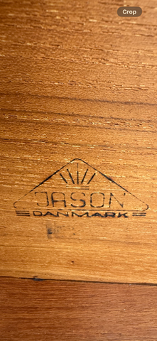 Danish MCM Teak Two-Tier End Table – 1960s Jason Mobler,  Kurt Ostervig Design