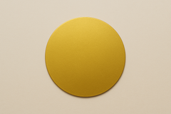 Gold Circle filled in Gold 